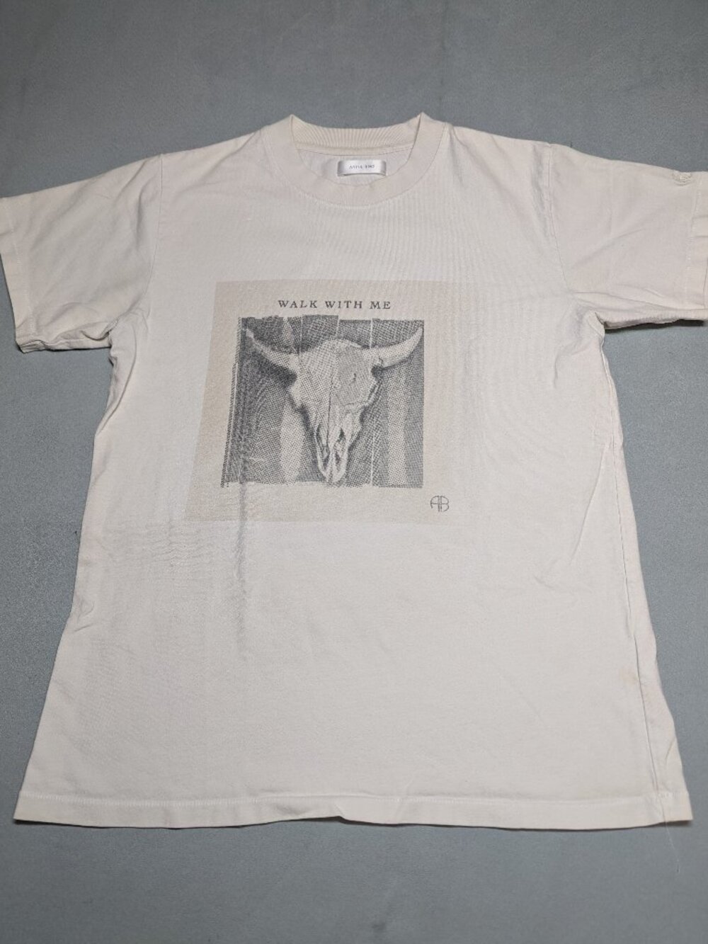 Anine Bing Lili Walk With Me Tee - Size XS